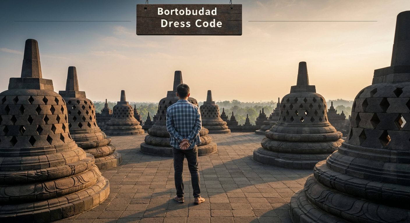 Borobudur Dress Code & Temple Etiquette — What to Wear