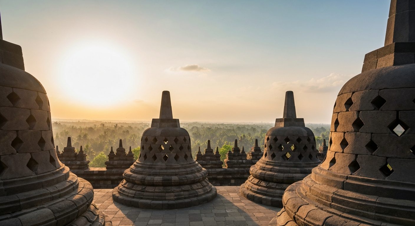 Borobudur Sunrise Time & Best Viewpoints (Punthuk Setumbu & More)